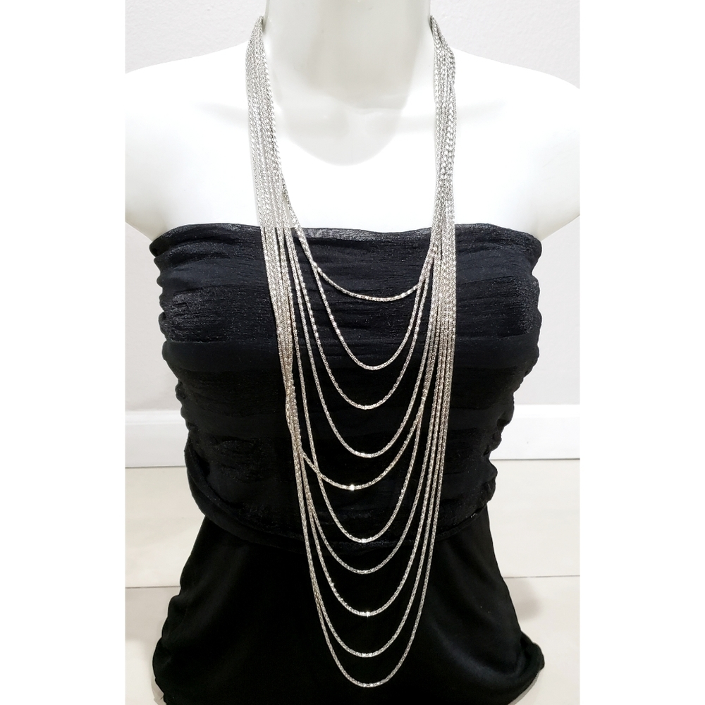 NEW Affection Multi-strand Chain Layered Necklace - Picture 8 of 8